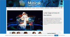Desktop Screenshot of musicak.com